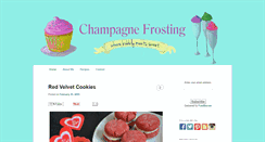 Desktop Screenshot of champagnefrosting.com